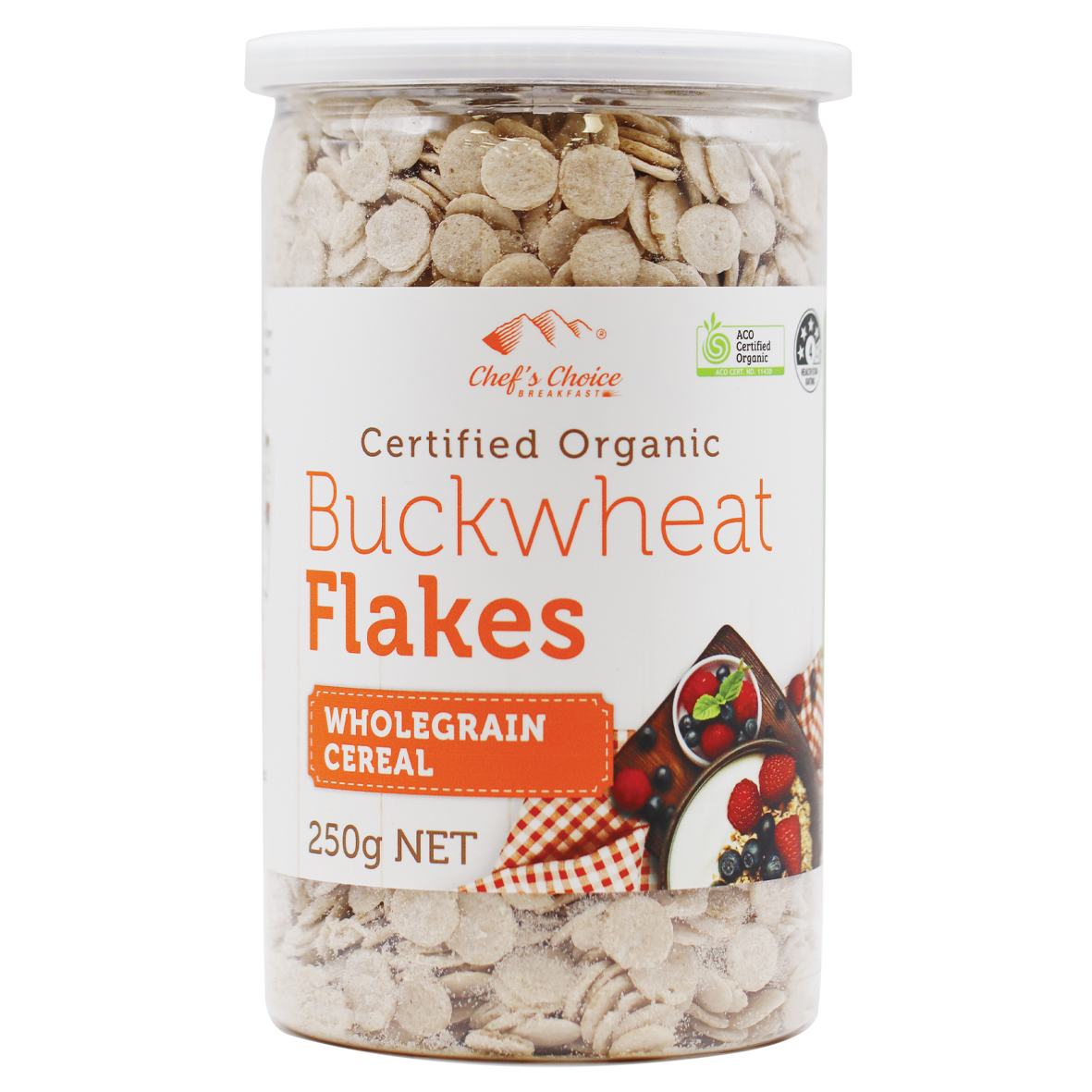 Buckwheat Flakes Wholegrain cereal 250gNEW